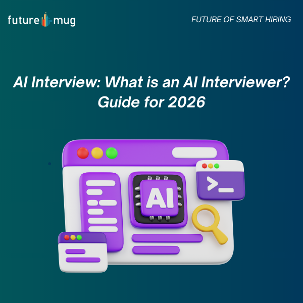 AI Interviewer conducting a virtual candidate screening using an AI-powered Interview as a Service platform